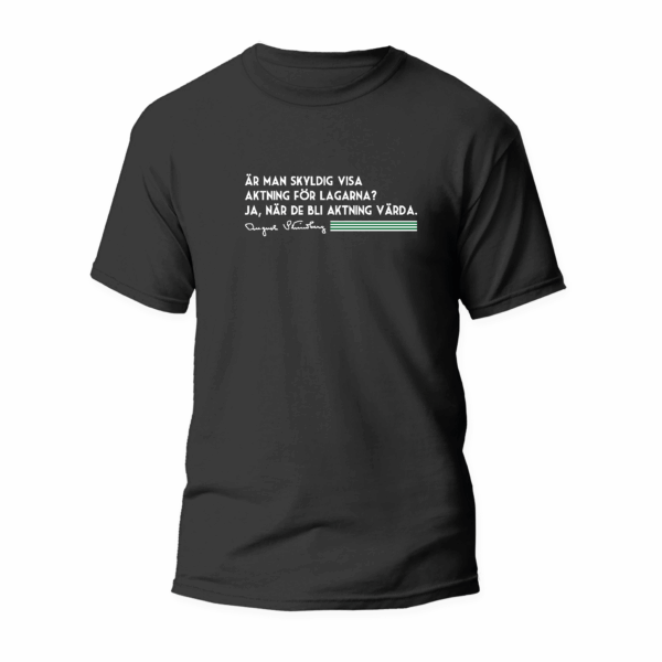 T-shirt - August Strindberg - Svart